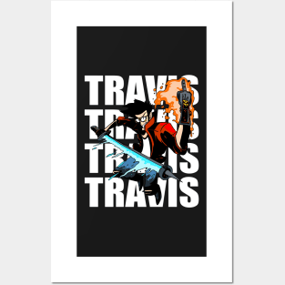 Travis Touchdown Posters and Art